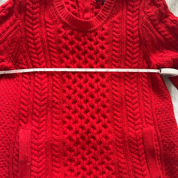 Jcrew Cable Knit Sweater with Pockets - Picture 8 of 8